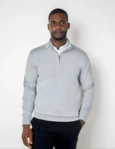 MEN'S  ZIP NECK JUMPER